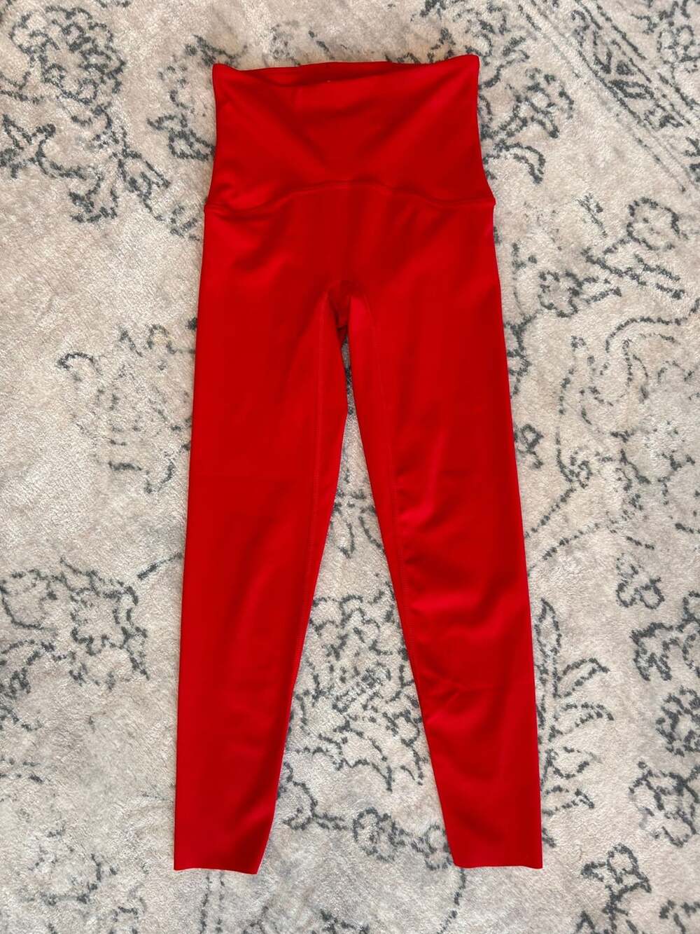 Spanx Leggings Size XS Red Activewear Workout Pants